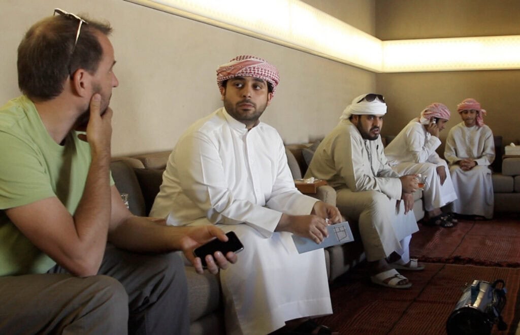 kurt meeting with Abu-Dhabi Museum Director