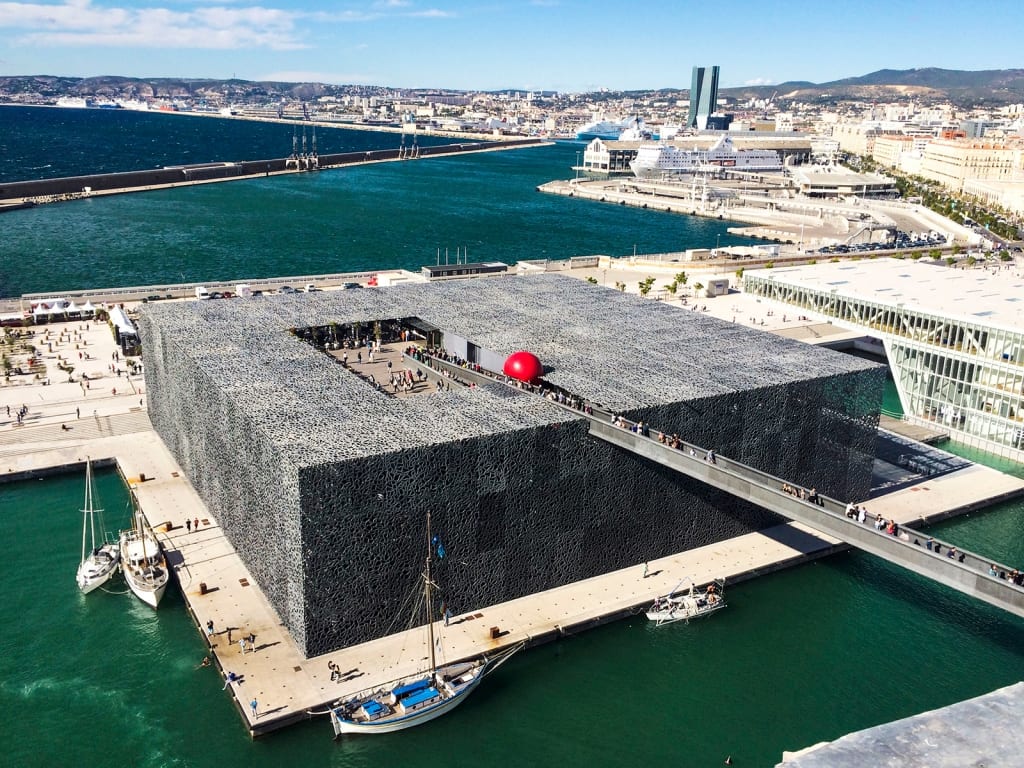 mucem redball marseille photo: Brit Worgan