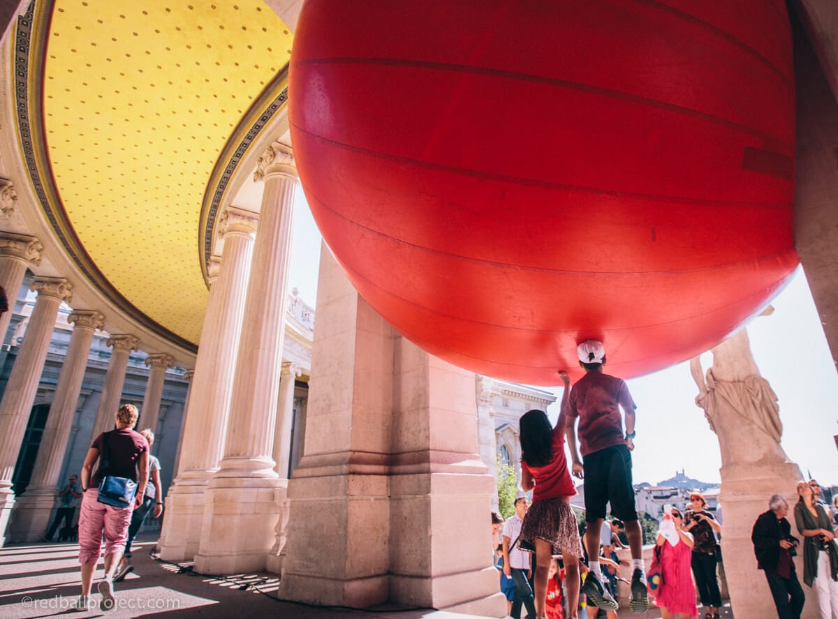 Palais Longchamp Marseille, for RedBal Marseille with Lieux Publics.