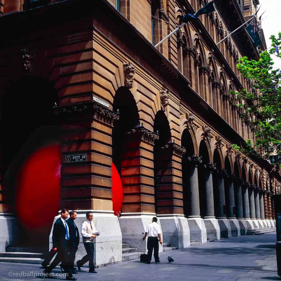 Pitt St Downtown Sydney for RedBall Sydney