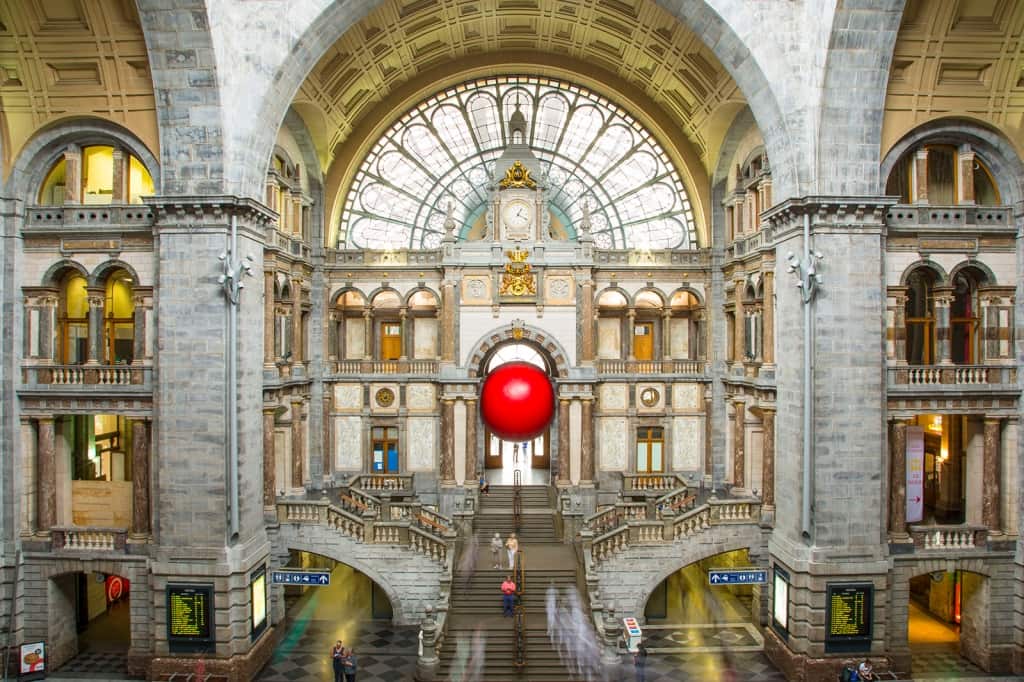 RedBall Antwerp Centaal Train Station